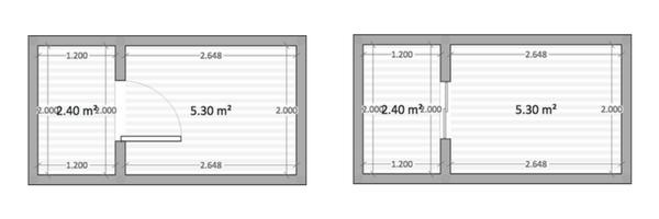 Swing Vs. Pocket door