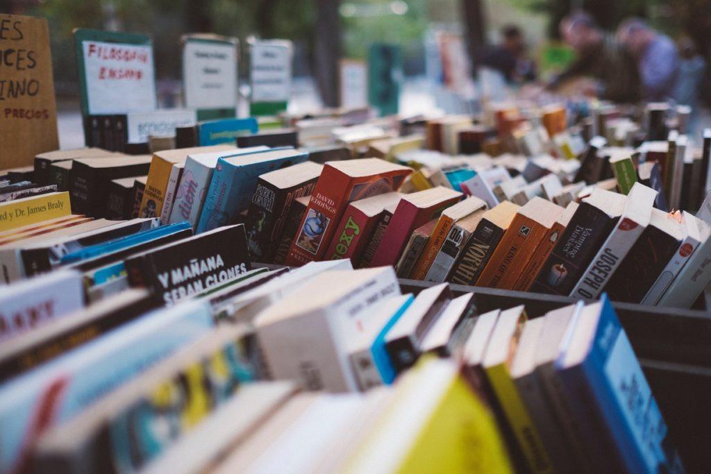 books market car boot sale