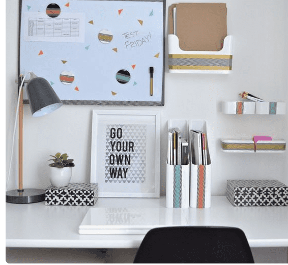 organised desk