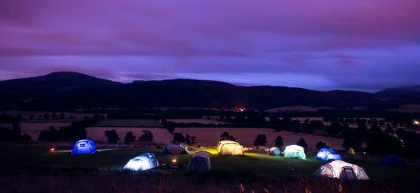 crieff camping environment