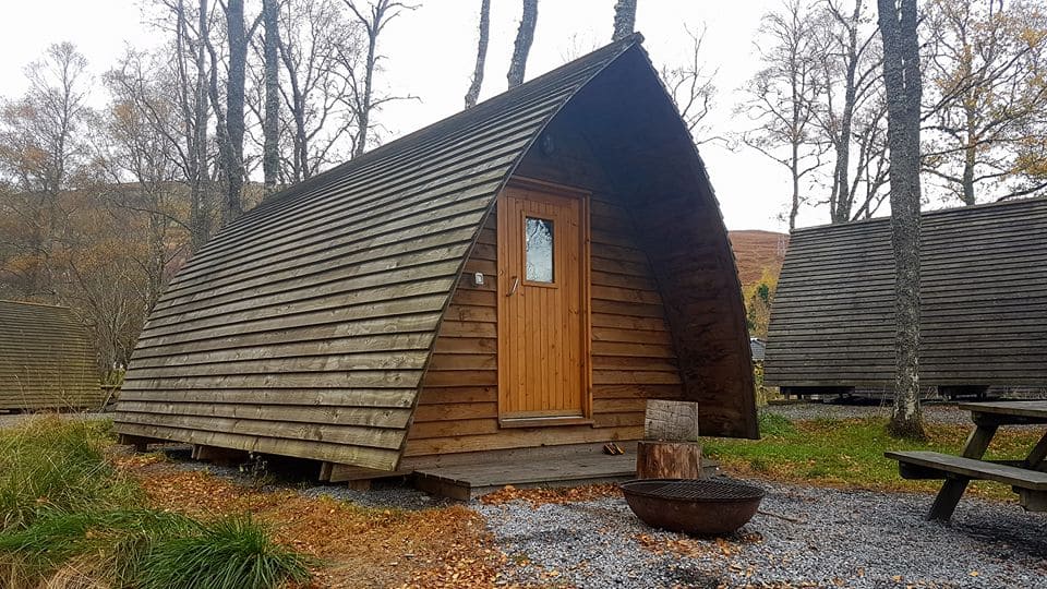 loch tay camping glamping