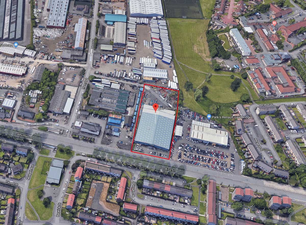 Storage Vault has acquired a prime industrial warehouse in Coatbridge