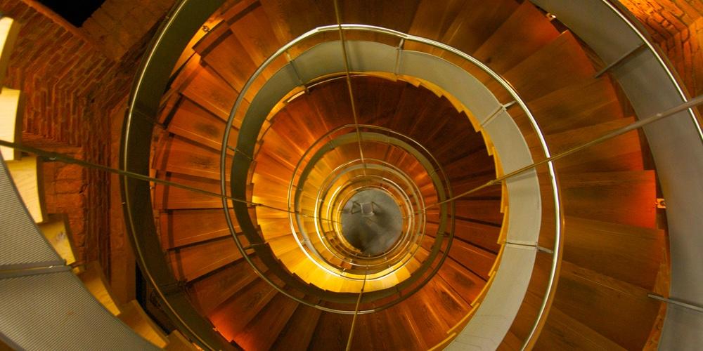 Spiral Staircase in the Lighthouse