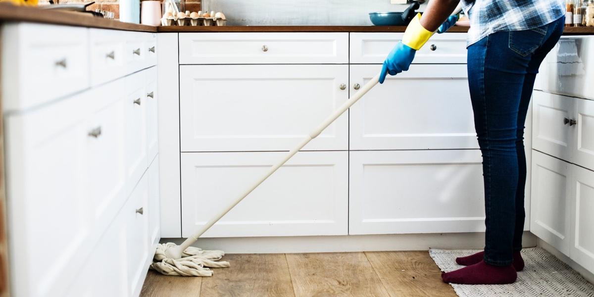 Clean your new house before moving