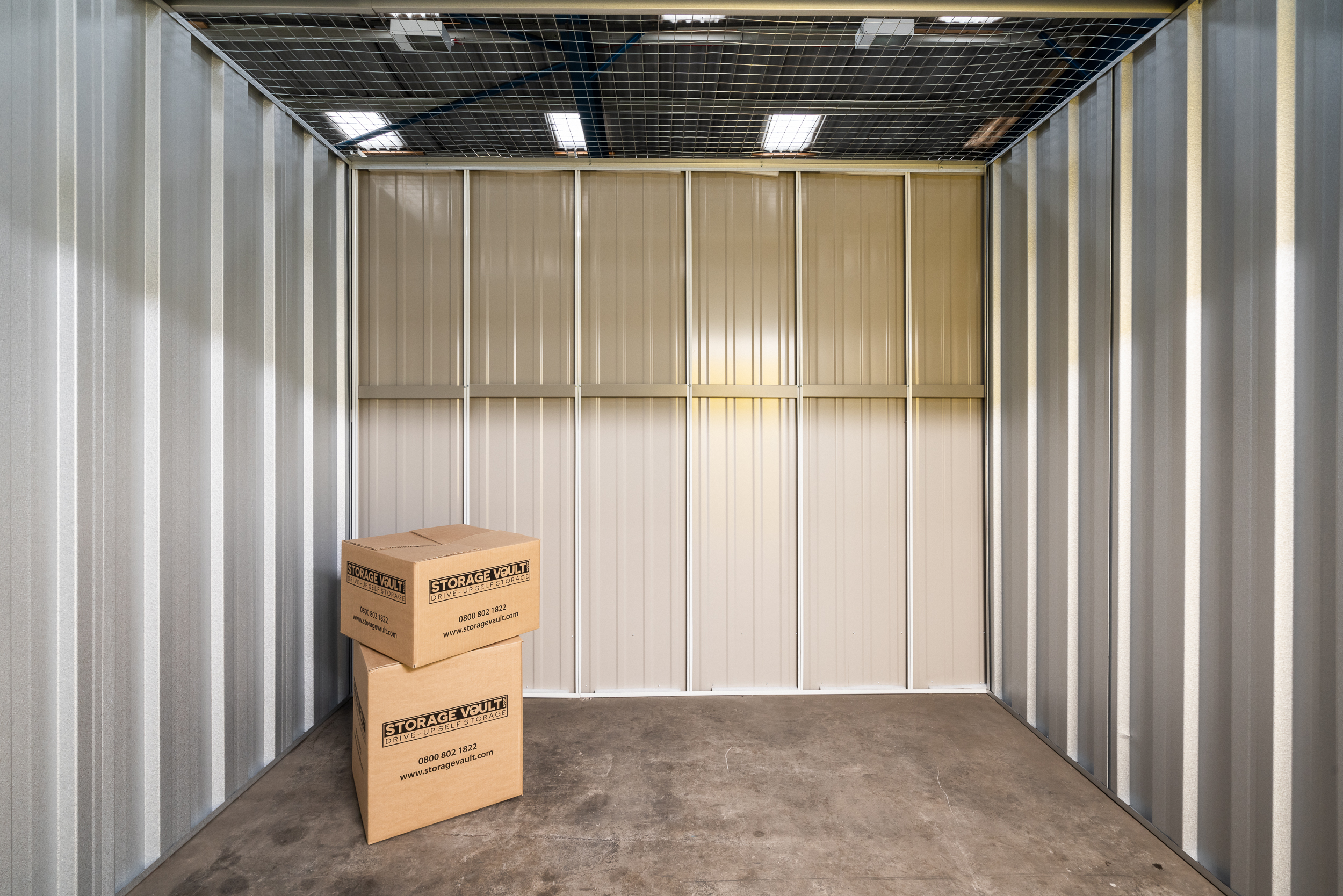 Can you work inside a storage unit